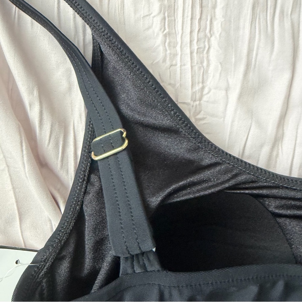 Maxine of Hollywood || black adjustable swimsuit skirt - Picture 10 of 11